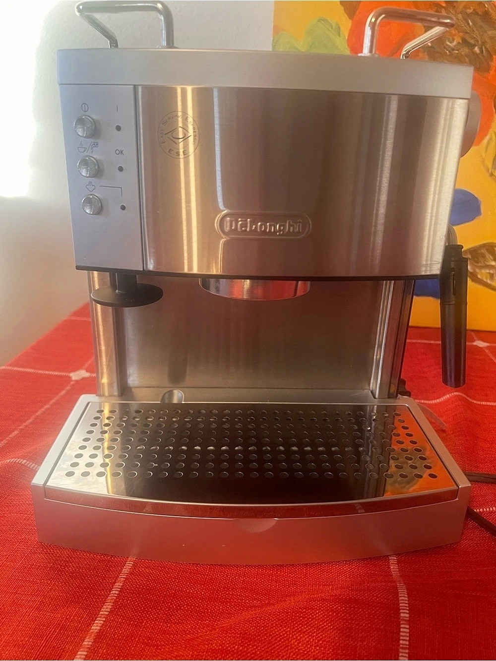 De'Longhi EC330.S Pump Espresso and Cappuccino Machine Silver